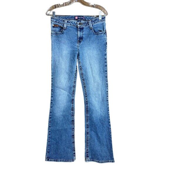 Duck Head Women's Long Flare Jeans - Picture 1 of 7